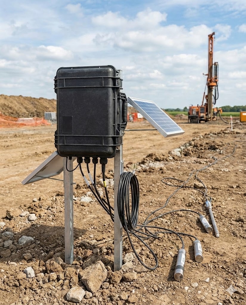 Datalogger Geotecnicos