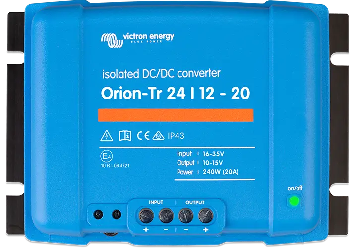 Victron E. Convertidor DC/DC Orion-Tr 24/12-20A (240W) Aislado