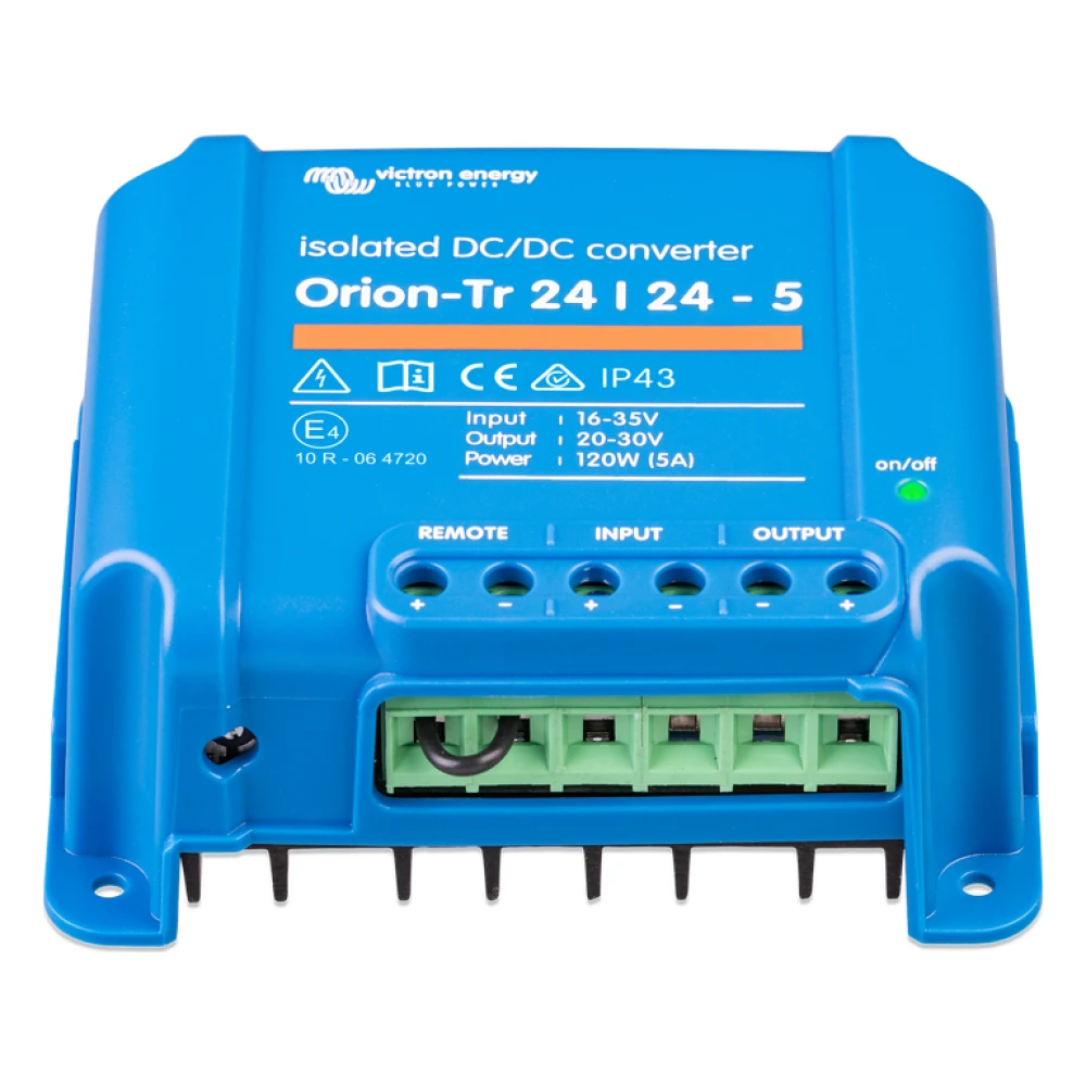 Victron E. Convertidor DC/DC Orion-Tr 24/24-5A (120W) Aislado