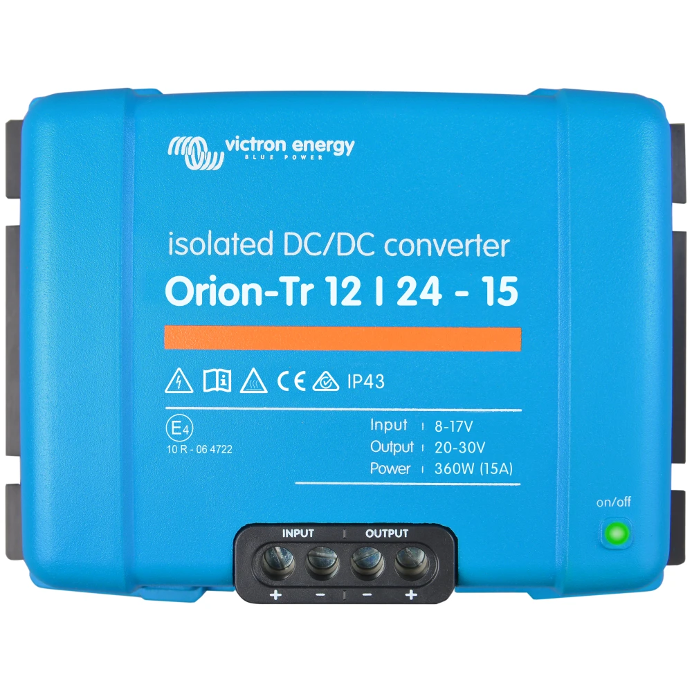 Convertidor 12V-24V 15A Victron Orion-Tr Aislado